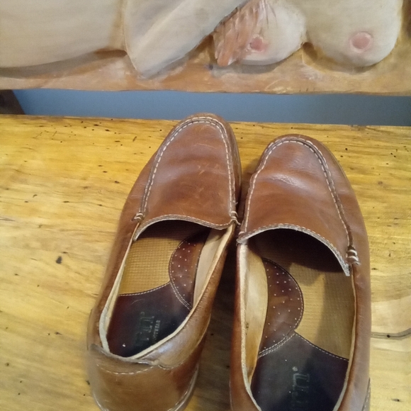 Born Men's Size 10.5 Casual Leather Slip-on Shoes - Picture 7 of 16